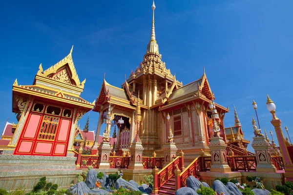 Tajski królewski pogrzeb i świątynia — Zdjęcie stockowe