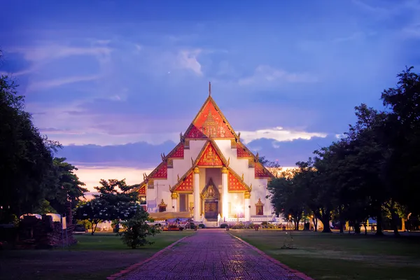 Wat w ayutthaya, Tajlandia — Zdjęcie stockowe