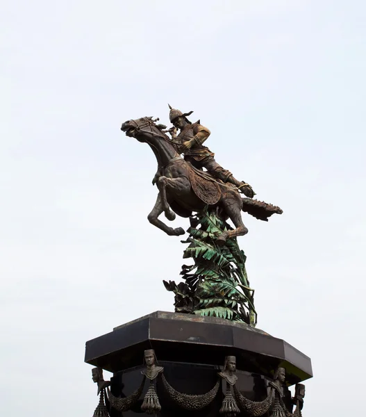 Monument of Knight — Stock Photo, Image