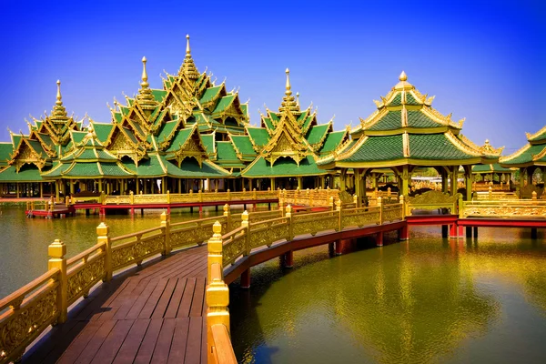 Wat en Ayutthaya — Foto de Stock