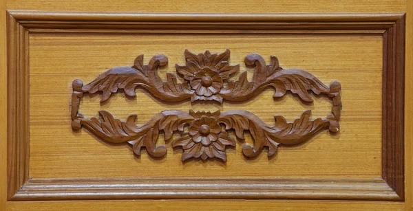 Carved wooden — Stock Photo, Image