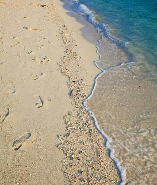 Spiaggia di sabbia — Foto Stock