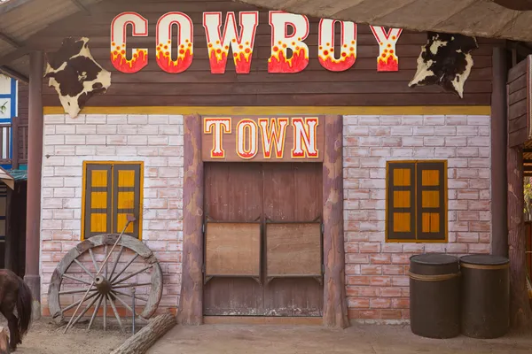 American western style town — Stock Photo, Image