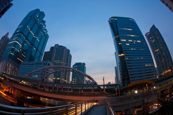 Tráfico nocturno — Foto de Stock