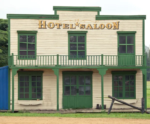 Salón en estilo Wild West — Foto de Stock