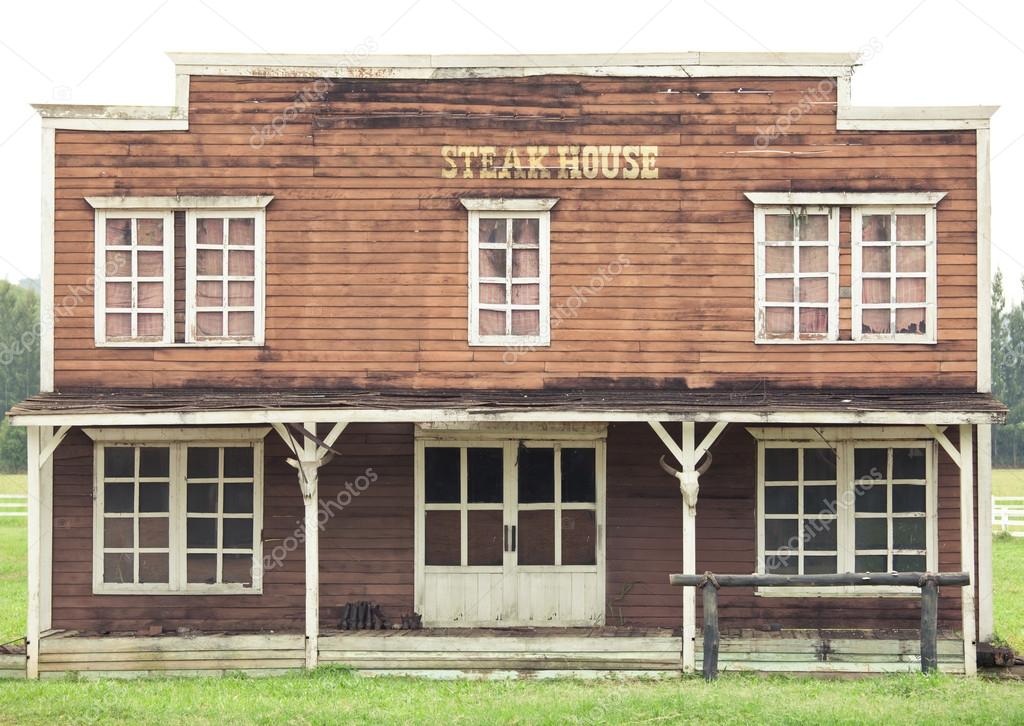 Steak house in Wild West style