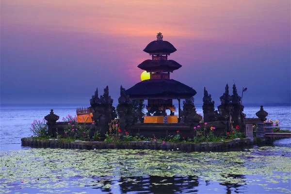 Templo de Pura Ulun Danu Bratan — Foto de Stock