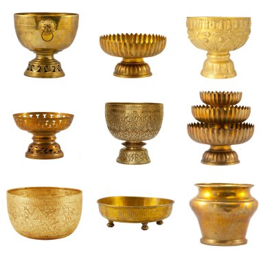 eski antika vintage bronz