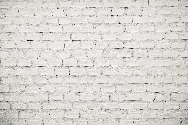 Ściana z białej cegły — Zdjęcie stockowe
