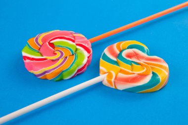 renkli lolipop