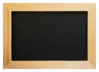 ahşap çerçeve ile eski tebeşir tahtası