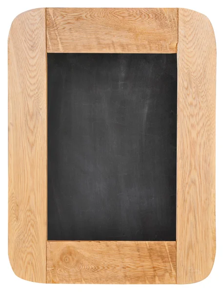 Old chalk board with wood frame — Stock Photo, Image