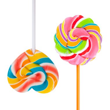 renkli lolipop
