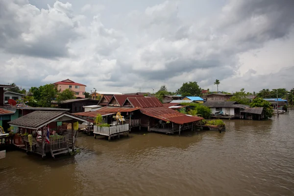 Hausboot in Thailand — Stockfoto