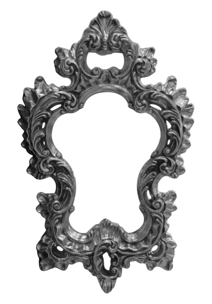 Zilveren frame — Stockfoto