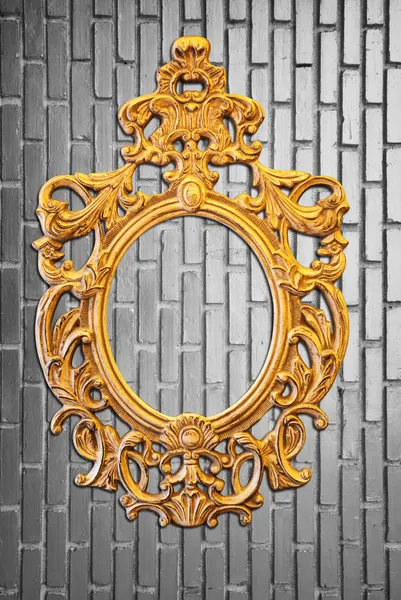 Golden frame — Stock Photo, Image