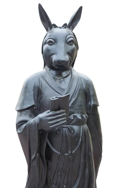 Religion statue in Chinese temple — Stock Photo, Image