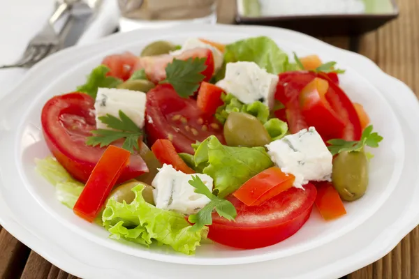 Salade au fromage gorgonzola — Photo