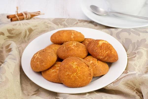 Cookies with cinnamon — Stock Photo, Image