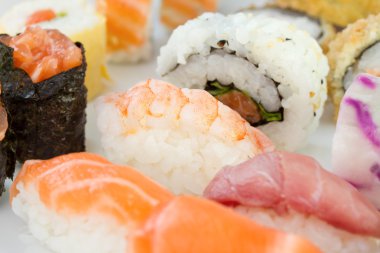 Beyaz bulaşık Japon gıda