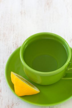 Limonlu su bardağı