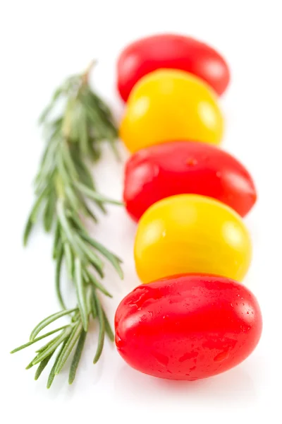 Tomates com alecrim — Fotografia de Stock