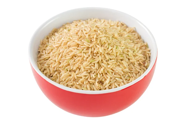 Rice integral in bowl — Stock Photo, Image