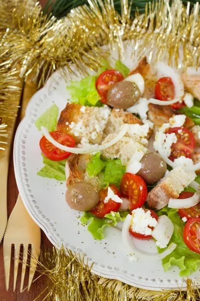 Fresh vegetable salad — Stock Photo, Image