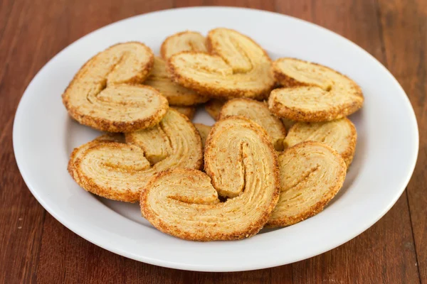 Cookies on plate — Stock Photo, Image