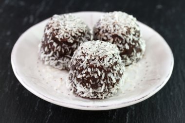 çikolata Hindistan cevizi tatlılar