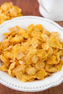 Cornflake beyaz tabak