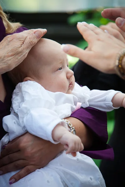 Taufe eines Babys — Stockfoto