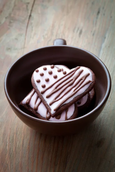 Galletas de San Valentín — Foto de Stock