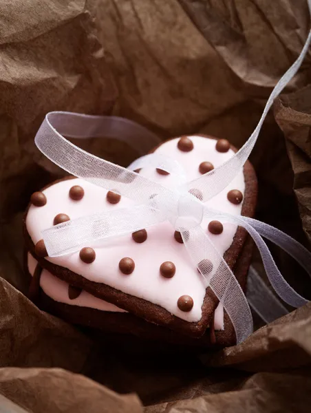 Alla hjärtans dag Cookies — Stockfoto