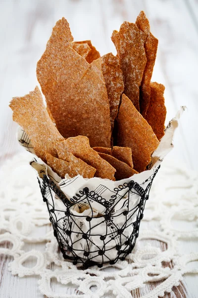 Rye crackers — Stock Photo, Image