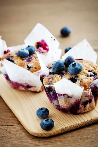 Blueberry muffins — Stock Photo, Image