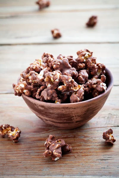 Popcorn au chocolat — Photo