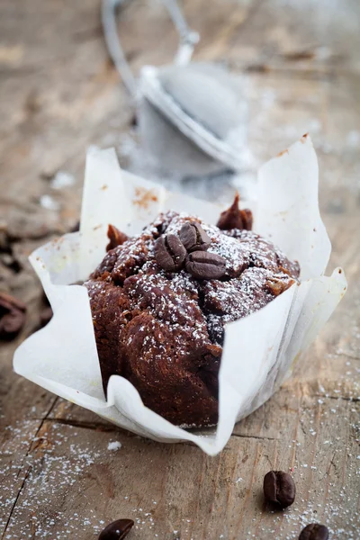 Muffin al cioccolato Immagini Stock Royalty Free