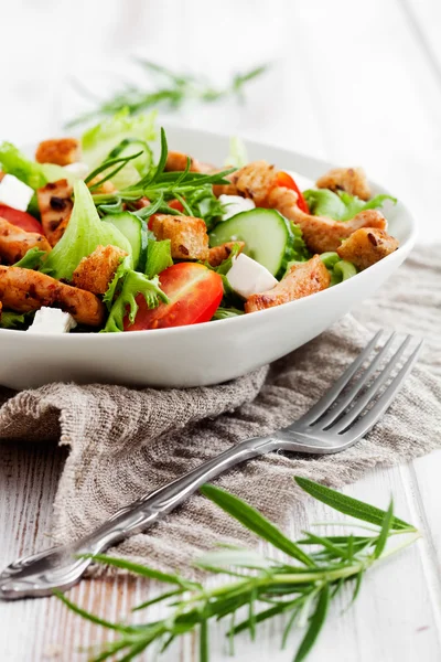 Kycklingsallad — Stockfoto