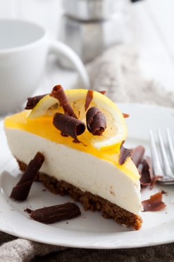 Limonlu cheesecake