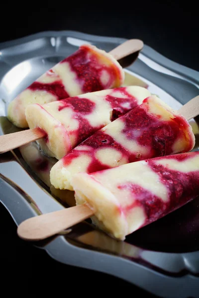 Homemade popsicles — Stock Photo, Image