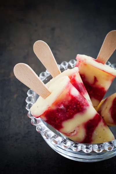 Homemade popsicles — Stock Photo, Image