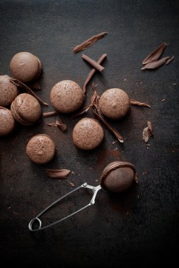 çikolata macaroons