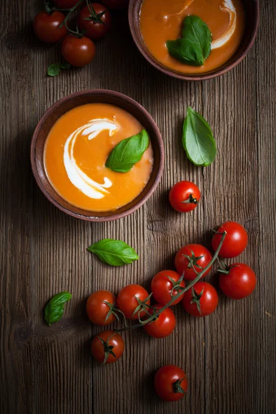 Tomato soup — Stock Photo, Image