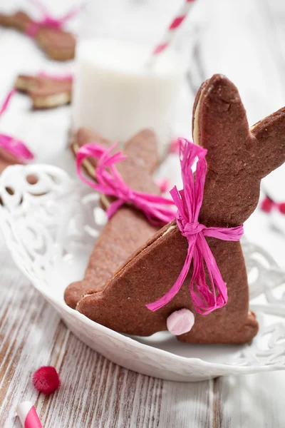 Biscoitos de Páscoa Imagem De Stock