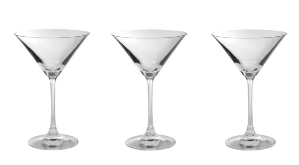 Tre martini di fila — Foto Stock