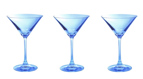 Drei Martini hintereinander — Stockfoto