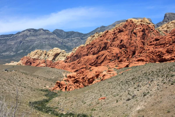 Canyon roccioso rosso — Foto Stock