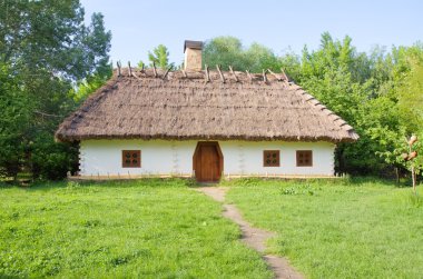 geleneksel Ukrayna kırsal ev