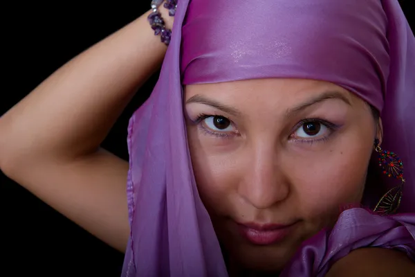 かわいい若いイスラム教徒の女性 — ストック写真